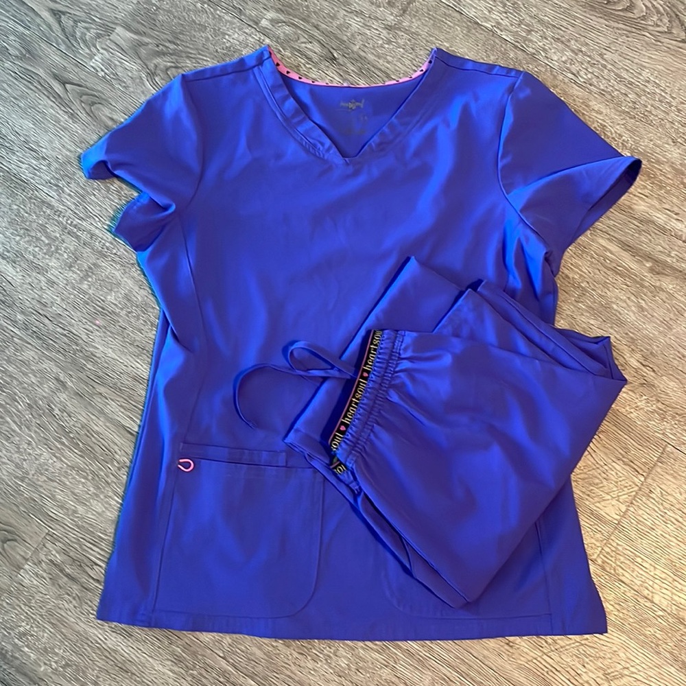 Purple heartsoul scrubs